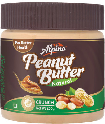 

Alpino Natural Crunch Peanut - Butter (Unsweetened) 250 g