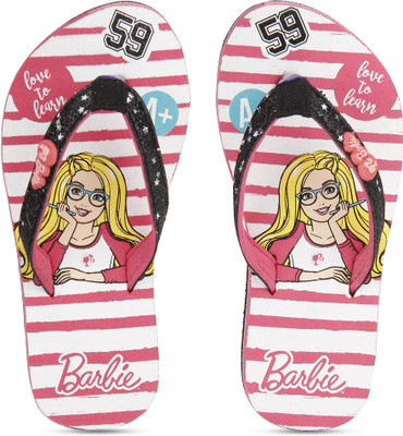 

Barbie Girls Slip On Slipper Flip Flop(Pink