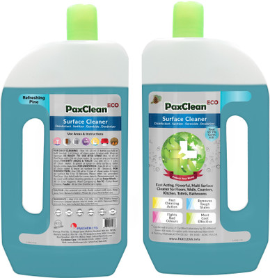 

PaxClean ECO (Pine) 975 ml, Floor Cleaner for Home, Kitchen, Toilet, Disinfectant, Sanitizer, Germicide, Deodorizer Pine(975 ml)