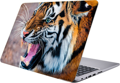 

PRINTCLUB tiger Laptop Sticker 15.6 inch-Premium Quality, UV Printed, Laminated, Bubble Free, Scratchproof Laptop Skin-373 Vinyl Laptop Decal 15.6