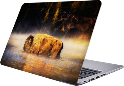

PRINTCLUB wild animal Laptop Sticker 15.6 inch-Premium Quality, UV Printed, Laminated, Bubble Free, Scratchproof Laptop Skin-93 Vinyl Laptop Decal 15.6