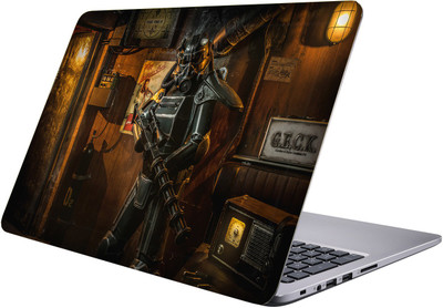 

PRINTCLUB Laptop Sticker 15.6 inch-Premium Quality, UV Printed, Laminated, Bubble Free, Scratchproof Laptop Skin-502 Vinyl Laptop Decal 15.6