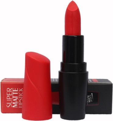 

Half N Half Super Matte Lipstick(FRENCH RED, 3.6 g)