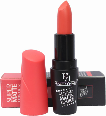 

Half N Half Super Matte Lipstick(PEACH TWIST, 3.6 g)