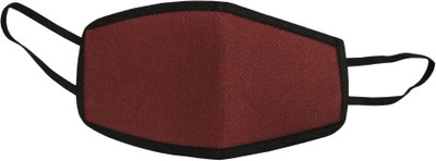 

Utkarsh Maroon Color Anti Pollution Face Mask Covers Mouth and Nose for Boys and Girls Mask and Respirator