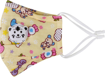 

PureMe Kids Reusable and Washable Anti PM2.5 Anti Pollution Mask with 4 PM2.5 Activated Carbon Filters C001Y2 Mask