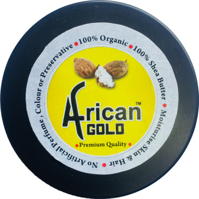 

African Gold™ Organic Shea Butter | Repair Dry and Damaged Skin | Great For Face, Skin, Body(30 g)