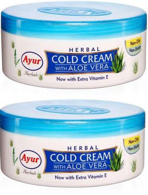 

ayur All Cold cream 200ml (pack of 2)(400 ml)