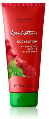 

Oriflame Sweden Love Nature Body Lotion with Energising Mint & Raspberry(200 ml)