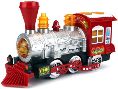

Gooyo Bubble Engine Toy with Music, Lights, Real Action(Red)