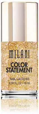 

Milani Color Statement Nail Lacquer, Gilded Rocks, 0.34 Fluid Ounce Multicolor