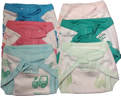 

Baby Shopiieee Printed 6 Pcs Double, Multicolor