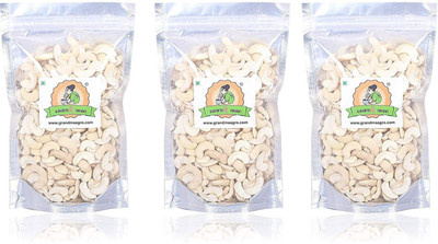 

Grandma Agro Cashew Nuts 2 Piece (Kaju) 750 Grams (250g + 250g + 250g) (Pack of 3) Cashews(750 g, Pouch)