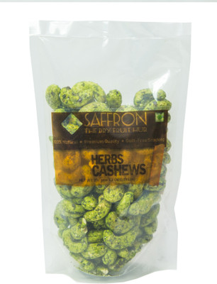 

Saffron Herbs Flavoured Cashews(1 kg, Pouch)