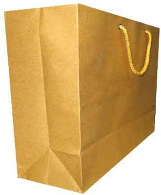 

PPJ Solid Party Bag(Brown, Pack of 10)