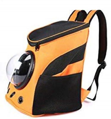 

SRI Pet Carrier Backpack Capsule Bag Carrier for Cats and Dogs Orange Backpack Pet Carrier(Suitable For Dog, Cat)