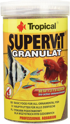 tropical Supervit Granulat 138g 138 g Dry Fish Food