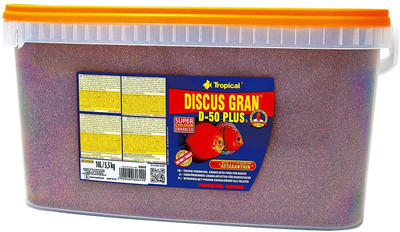 

tropical DISCUS GRAN D-50 PLUS 4.4 kg Dry Fish Food