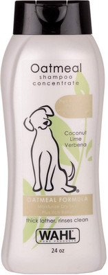 

Wahl Oatmeal Shampoo, Coconut lime verbena Anti-itching, Anti-microbial, Anti-fungal, Anti-fungal, Hypoallergenic Coconut lime verbena Dog Shampoo(710 ml)