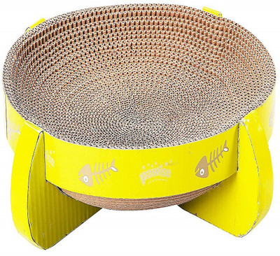 

SRI Cardboard Reversible Cat Scratcher Paper Training Aid For Cat
