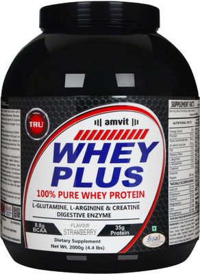 

TRU WHEY PLUS Whey Protein(2000 g, STRAWBERRY)