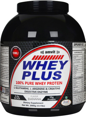 

TRU WHEY PLUS Whey Protein(2000 g, BANANA)