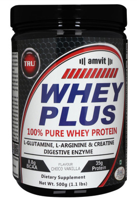

TRU WHEY PLUS Whey Protein(500 g, CHOCO VANILLA)