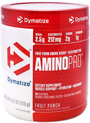 

Dymatize Amino Pro (Fruit Punch) EAA (Essential Amino Acids)(270 g, Fruit Punch)
