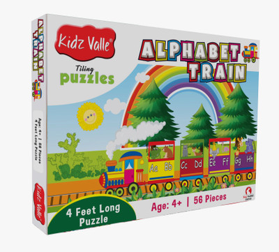 

Kidz Valle Alphabet Train(56 Pieces)