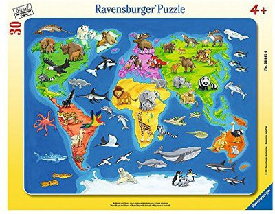 

Ravensburger - 06641 - Puzzle Cadre - Animaux du Monde - 30 - 48 pices(48 Pieces)