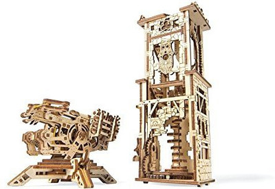

Ugears Mechanical Wooden 3D Puzzle Model Archballista-Tower Construction Set(1 Pieces)