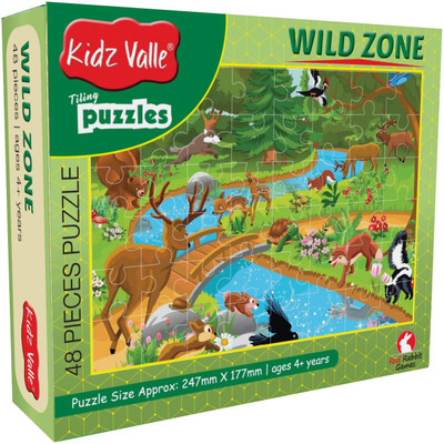 

Kidz Valle Wild Zone 48 Pieces(48 Pieces)
