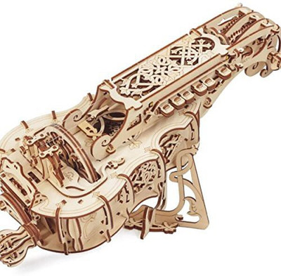 

Ugears Mechanical Models 3-D Wooden Puzzle - Mechanical Hurdy-Gurdy Musical Instrument(1 Pieces)