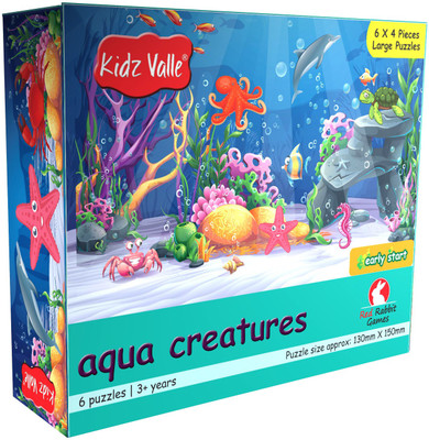

Kidz Valle Aqua Creatures(24 Pieces)