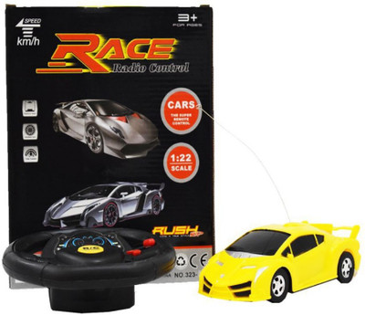 

ToyzIsland Exclusive High Quality Race Radio Control Car for Kids Yellow Color(Multicolor)