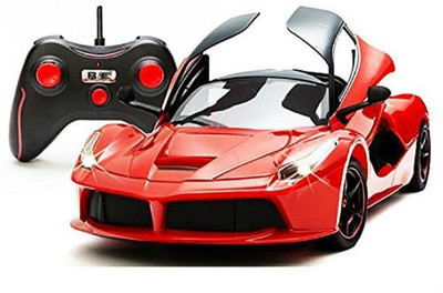 

Zahuu Remote Controlled Super Car with Opening Doors, Red(Red)
