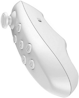 

Apro User friendly Mini Wireless Bluetooth remote for VR box, Gaming, Smart tv, Bluetooth Remote Controller Remote Controller(White)