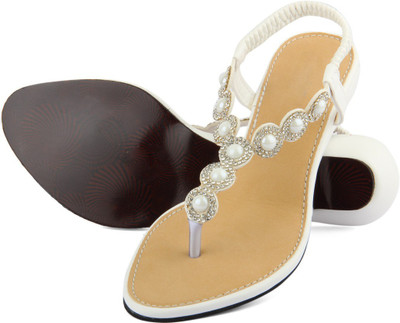 

Tashi Women White Flats