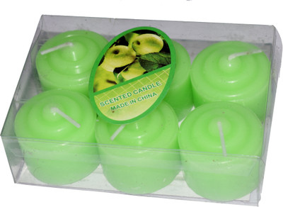 

oramsa combo of scented fragnance candle, for party and birthday use (pack of 6 candles)(200 ml)