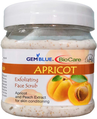 

Gemblue Apricot Scrub Enriched With Peach Extract For Skin Conditioning Scrub(500 ml)