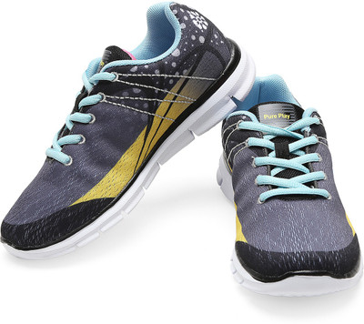 

Pure Play Running Shoes For Women(Multicolor, Black
