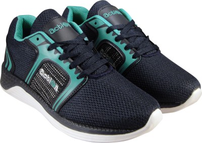 action Synergy Men's 7313 NavyBlue Green Sports Walking Shoes For Men(Navy, Green)