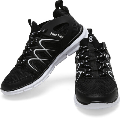 

Pure Play Running Shoes For Women(Black