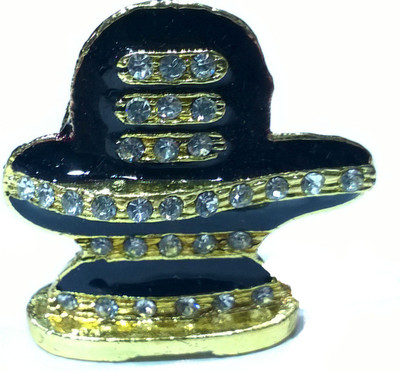 55% OFF on Swarnim Jewellers Shiv Ling Decorative Showpiece - 3.8 cm(Bronze, Black)