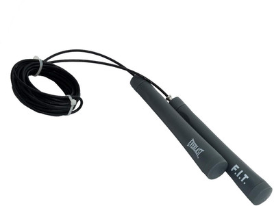 

Everlast Weighted Deluxe Speed Rope 11FT Weighted Skipping Rope(Black, Length: 11 inch)