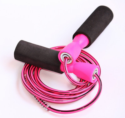 

Zava skipping rope Freestyle Skipping Rope(White, Length: 15 inch), Black;pink