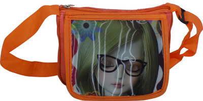 

RAAYA Girls Formal, Casual, Evening/Party Red Polyester Sling Bag