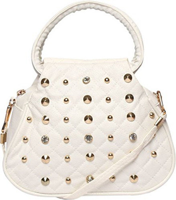

LegendMart Girls Casual White PU Hand-held Bag