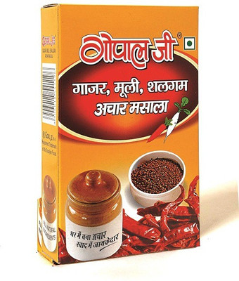 

GOPALJEE ACHAR MASALA (Gajar-Muli, Shalgam)(100 g)