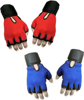 

boni traders Brand new Gym & Fitness Gloves (, Blue, Blue:orange